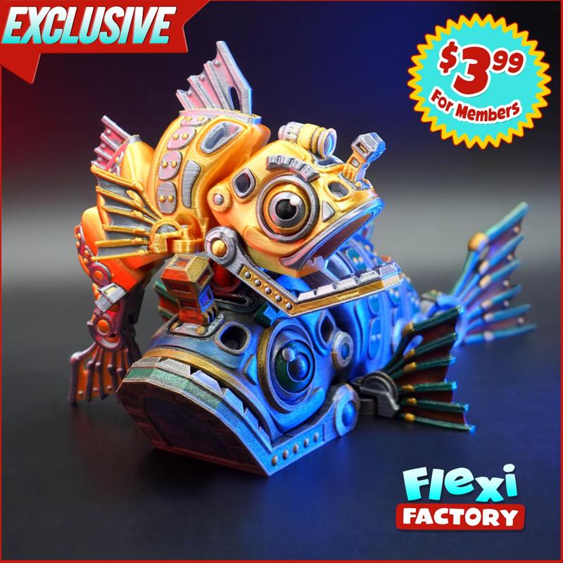 Exclusive Flexi Factory Cyber Fish