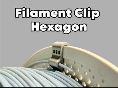 Filament Clip Hexagon