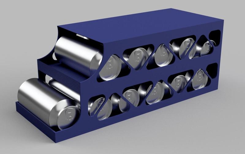 16oz Pop Can Dispenser