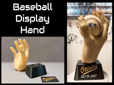 Baseball Display Hand | Ball Holder | Ball Stand