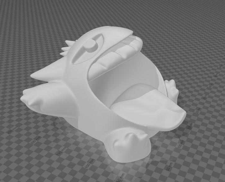 Gengar Halloween Candy Bowl (Scalable)