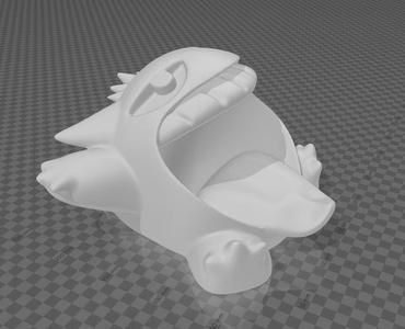 Gengar Halloween Candy Bowl (Scalable)