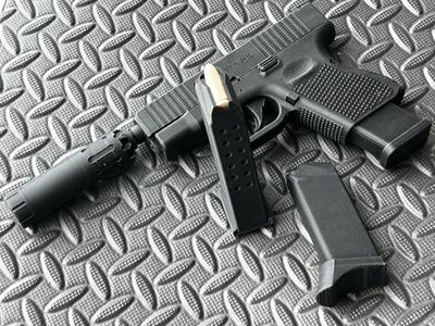 Subcompact prop gun extended mag upgrade.