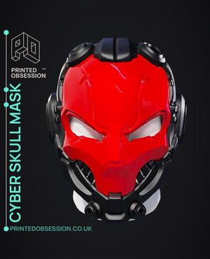 Cyber Skull Helmet - Wearable 