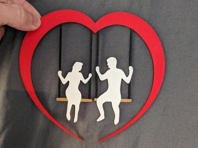 Wedding Couple is Swing