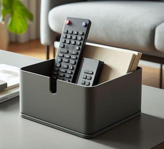Square Remote Control Holder, Remote Box