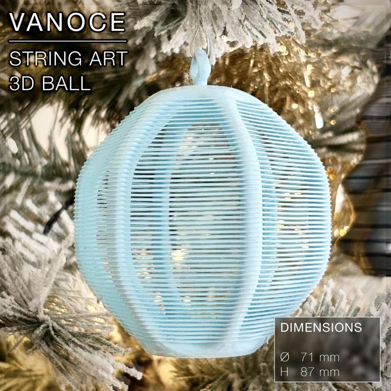 VANOCE  |  String Art Ball, Christmas Tree