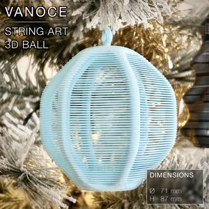 VANOCE  |  String Art Ball, Christmas Tree
