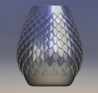 Dragon Scale Vase