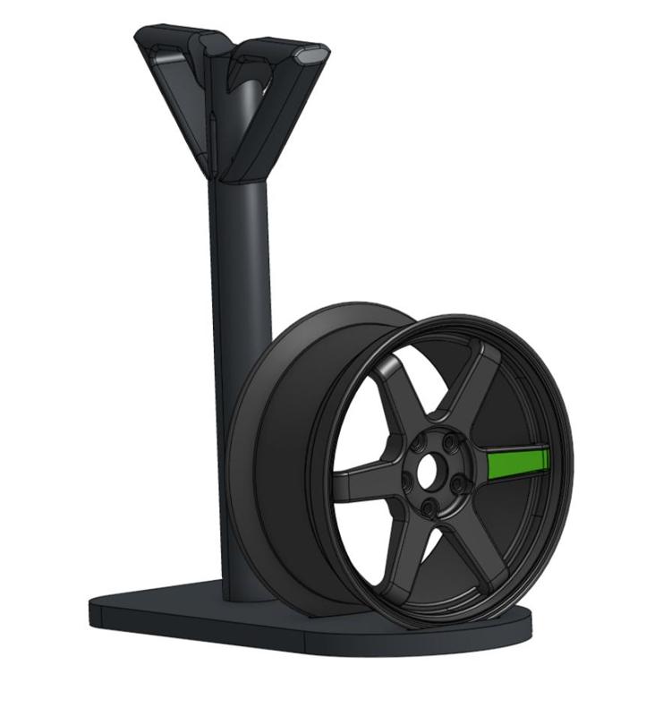 Simple Headset and Wheel Stand: TE37