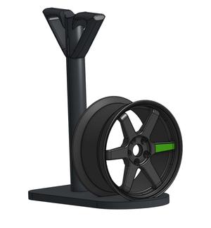 Simple Headset and Wheel Stand: TE37