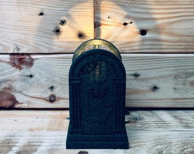 Gravestone Tea Light Holder