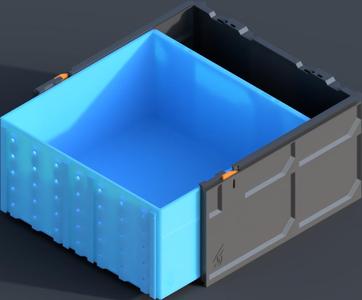 GEN2 165-2W-1.5H Decor Drawer