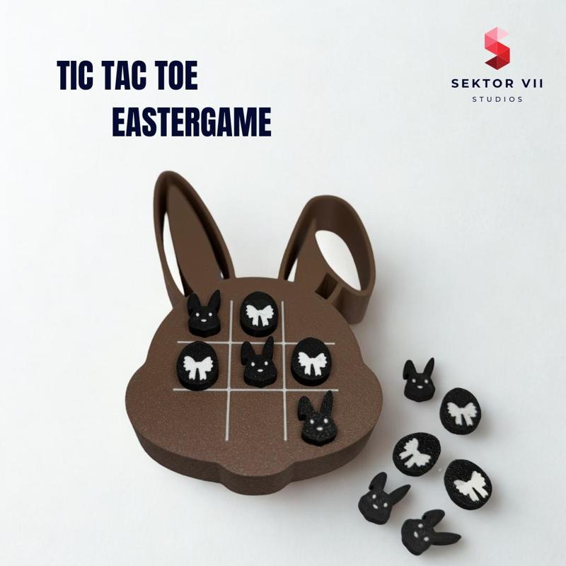 EASTER TIC TAC TOE GAME - TRAVELLER EDITION