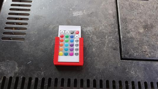 RGB LED remote holder 