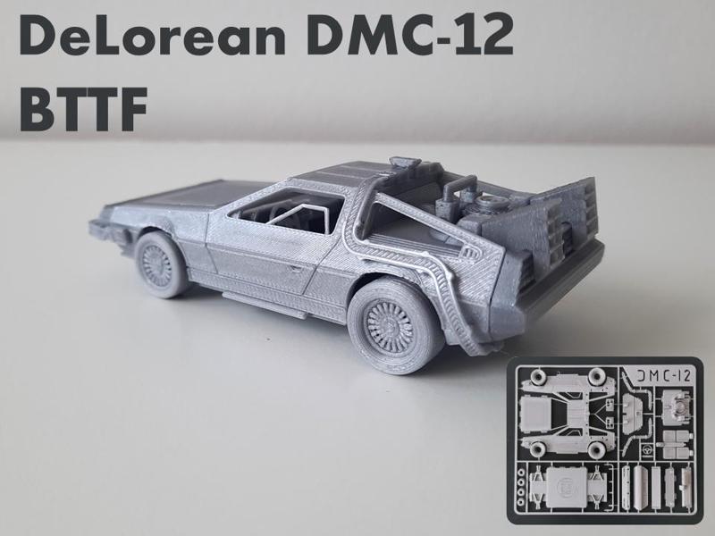 DeLorean DMC-12 (Back to the Future) - Kit card