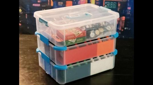 3D Catan Organizer Trays