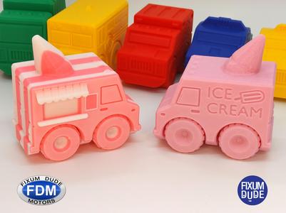 Fixum Dude Motors PiP Ice Cream Truck