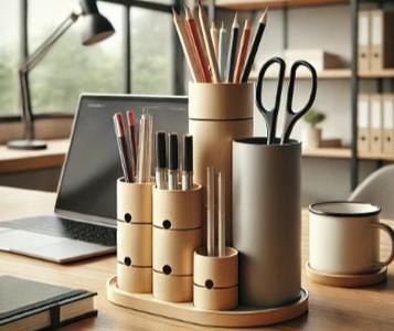 Stylish Desk Organizer for Writing Supplies