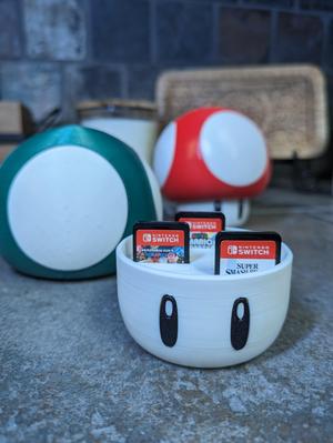 Nintendo Switch Mushroom (Cartridge Holder)
