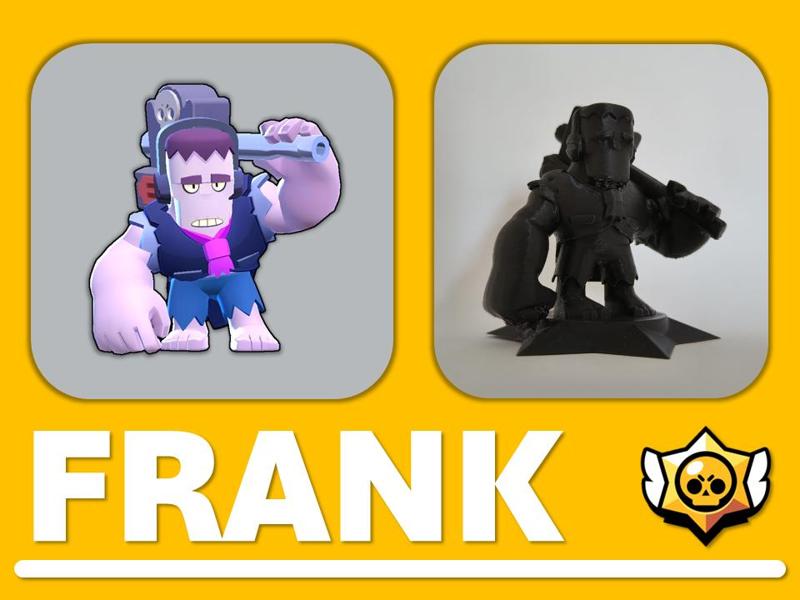 Frank brawl stars figurine