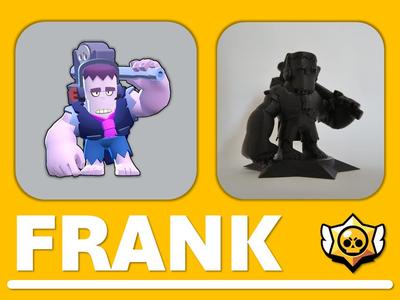 Frank brawl stars figurine