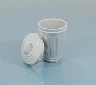 Thrashcan style Pen Holder - remixable - 140x90mm w cap