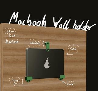 Macbook Wall Holder / Notebook / Laptop wall holder 