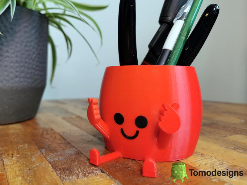 Happy Heart Sitting Pot