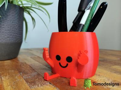 Happy Heart Sitting Pot