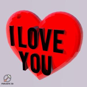 I Love You Heart Decoration 💖