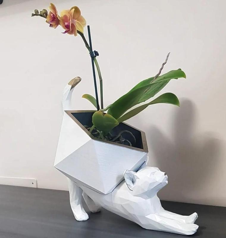 Cat Vase (low poly)