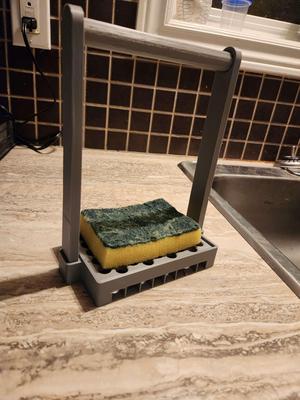 Sink Organizer – Sponge Tray & Towel Bar