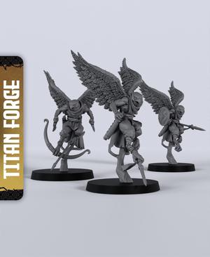 Arakoa Hunter - With Free Dragon Warhammer - 5e DnD Inspired for RPG and Wargamers