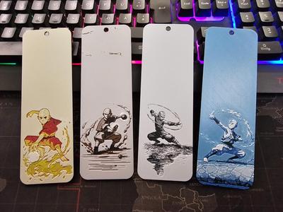Avatar Bookmark collection - HueForge