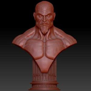 Kratos Bust