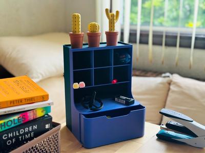 Desk Organizer - Shelf and Drawer