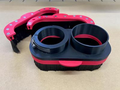 80mm Spindle Dust Shoe with 4" Dust Collection   