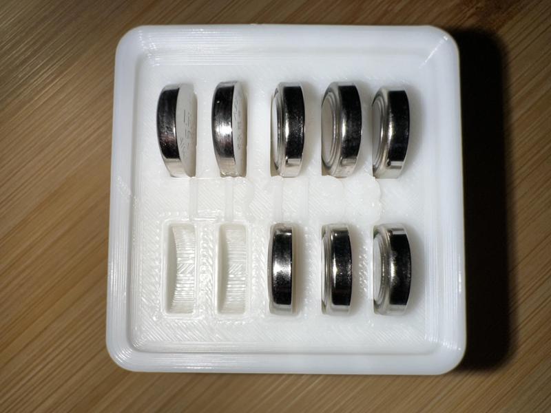 Gridfinity 1x1 LR1133 (AG10, LR54) Storage Bin