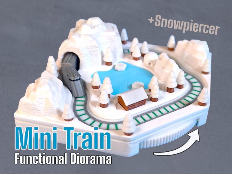 Mini Train - Arctic Diorama (Snowpiercer)
