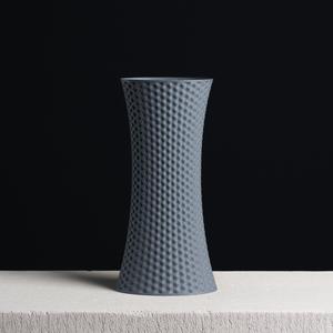 Textured Trophy Vase | Hexagon Texture by Slimprint.stl