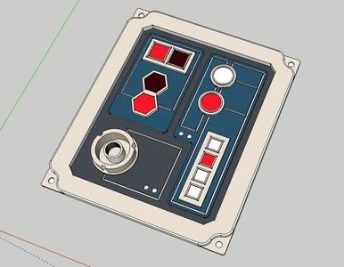 Star Wars Galaxy's Edge Panel V2   