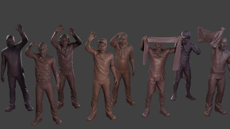 Casual Male Ovation CMO1 Pack1 3D Model Collection