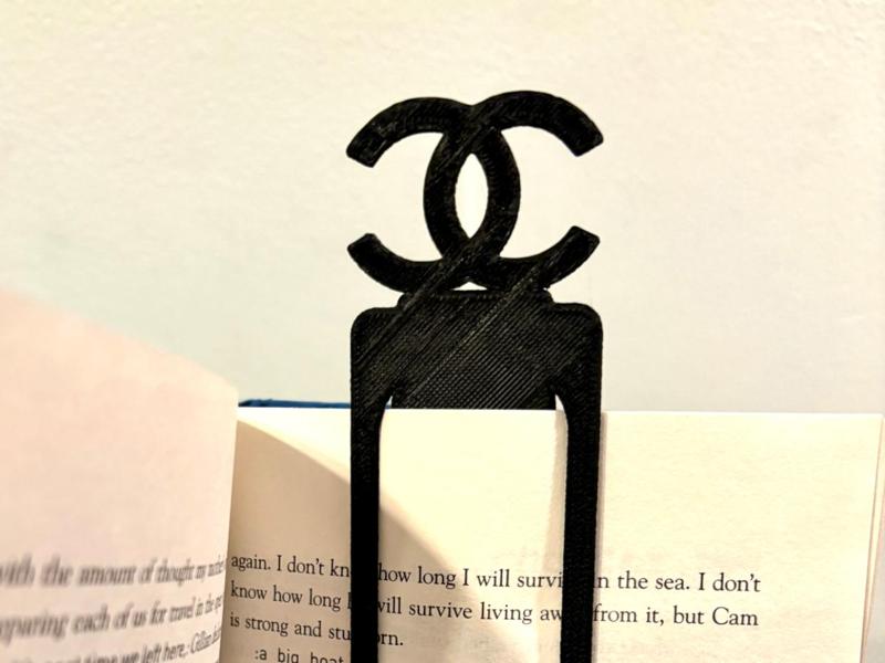 Chanel Logo Bookmark