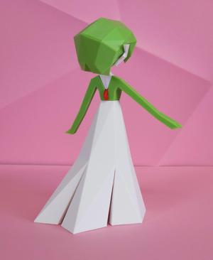 Gardevoir Low Poly