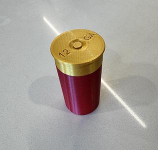 Shotgun Shell - Case with screw on lid