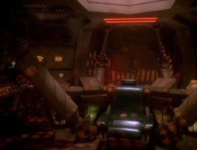 Rear Consoles Klingon Bird of Prey Bridge- Star Trek