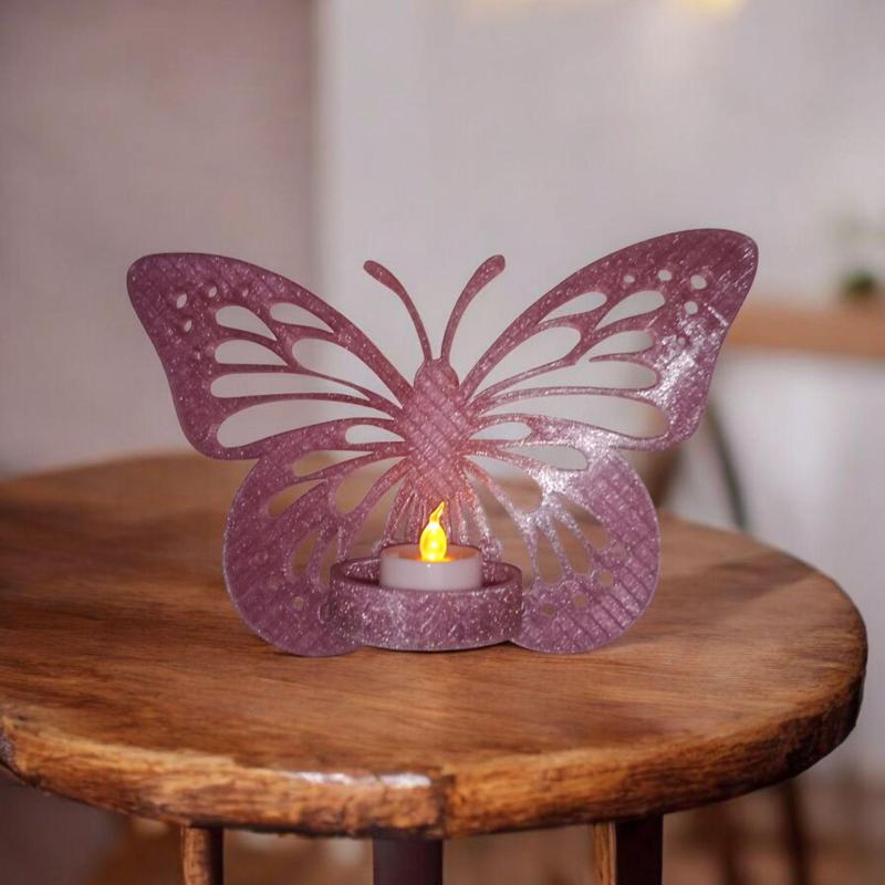 Tealight Buetterflies Set Of 3
