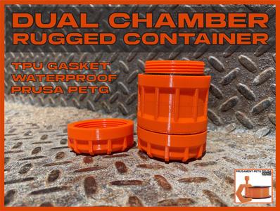 Dual Chamber Rugged Container