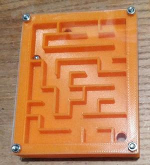Double Sided Labyrinth Puzzle